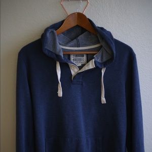 Forever 21 Men navy lightweight hoodie